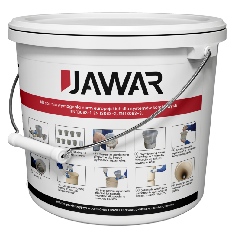 Klej do rur ceramicznych JAWAR 2kg