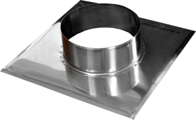 Top plate with flange